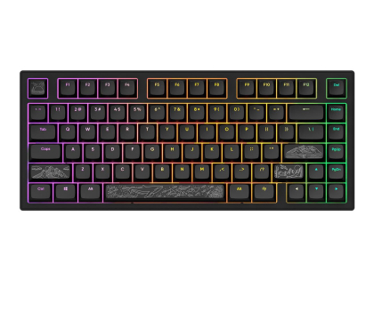 Klawiatura DARK PROJECT ALU Terra Nostra Black Wired